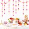 64 ft Hot Pink & Burnt Orange Fall Paper Garland – Birthday, Baby Shower & Wedding Decor